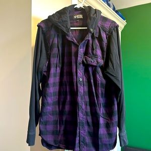 Hooded shirt, RUDE brand